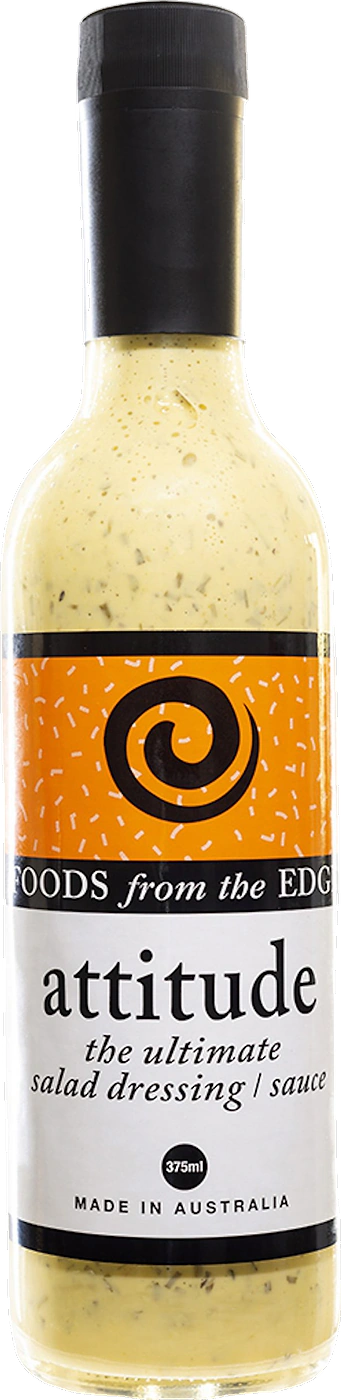 Attitude dressing bottle