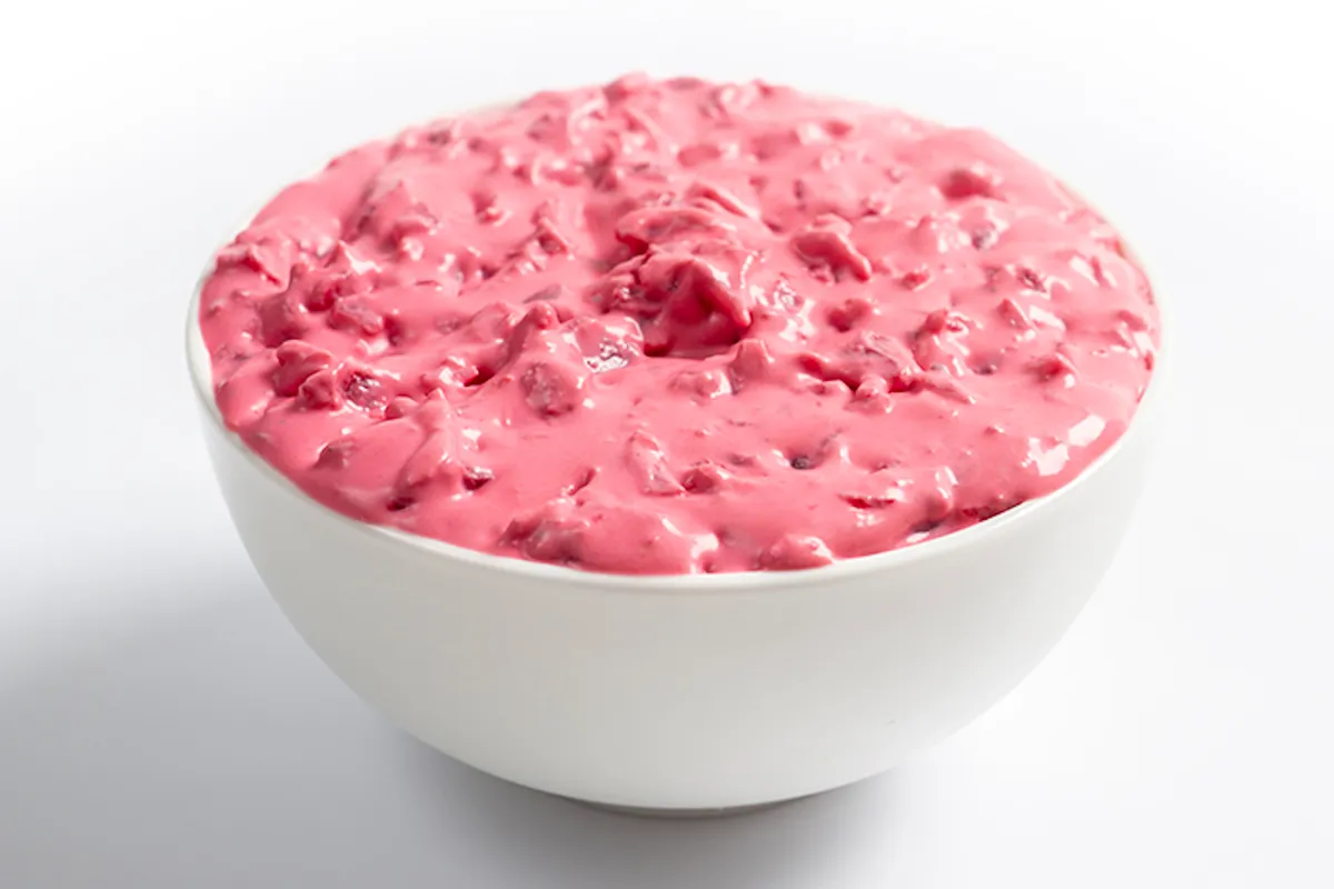Cheesy Beetroot in a bowl