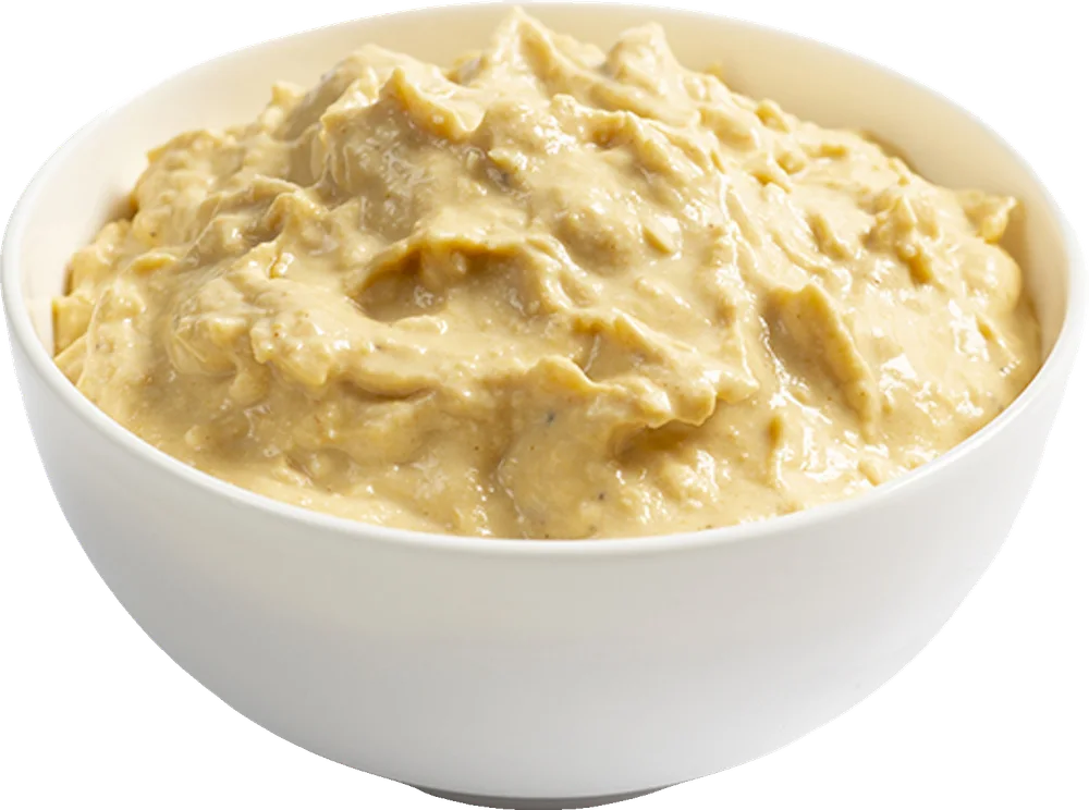 Hommous in a bowl